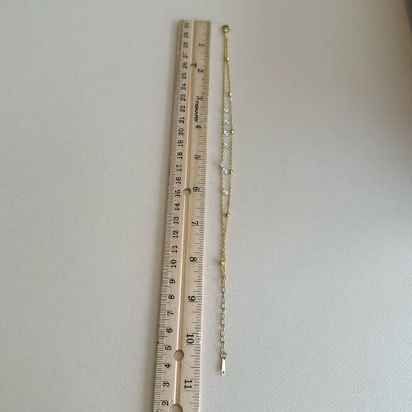 Crystal anklet #1485 - Picture 5 of 5